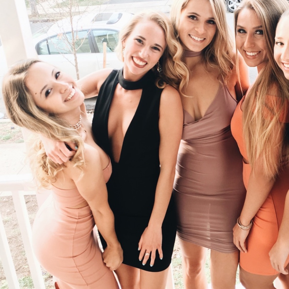 Little black cocktail dress